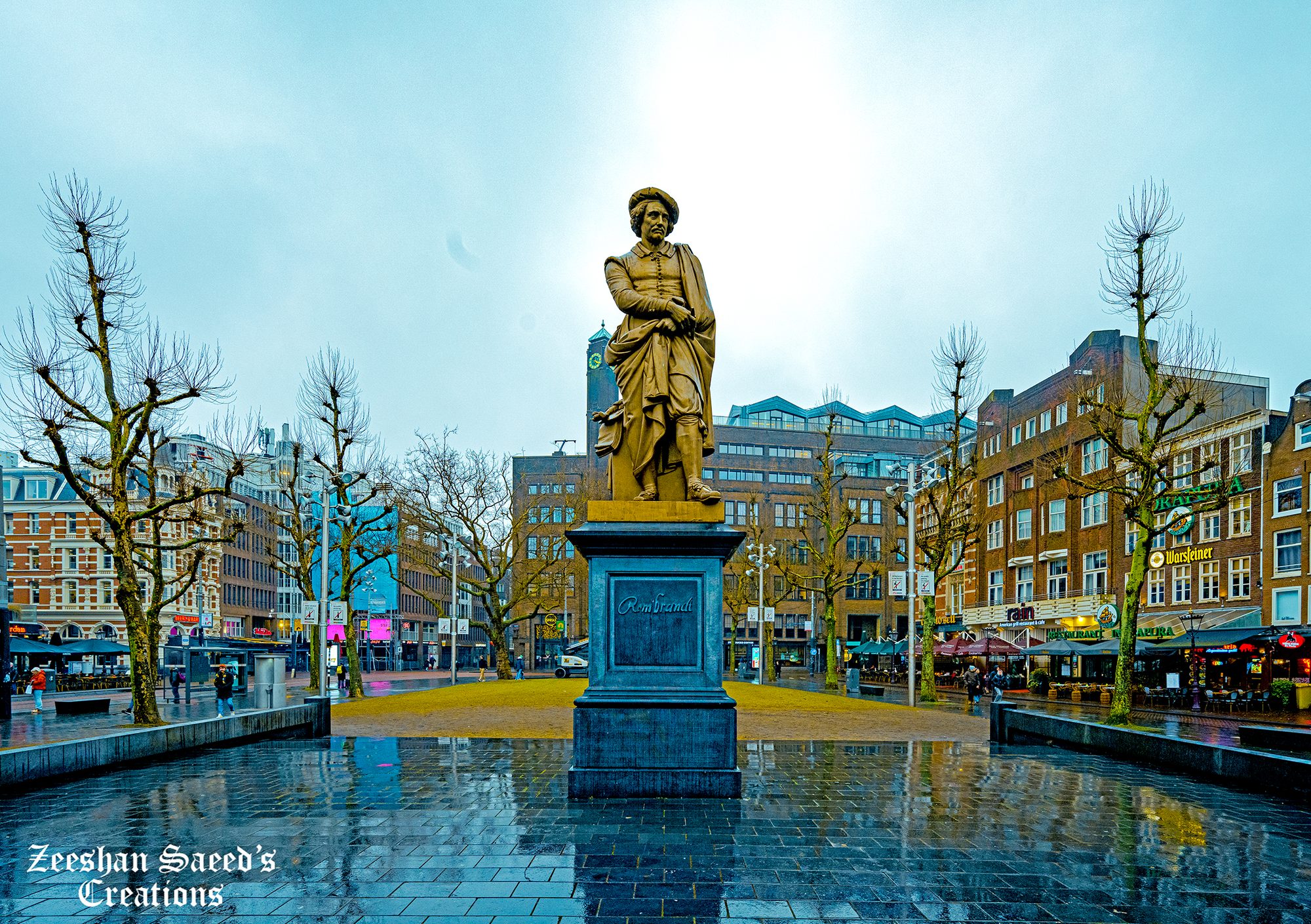 Rembrandt Monument, Amsterdam