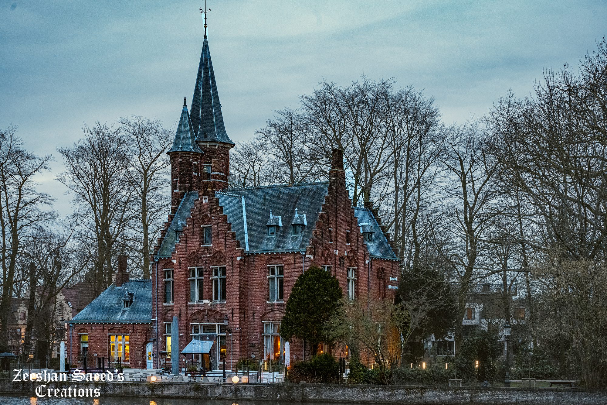 Kasteel Minnewater in Bruges