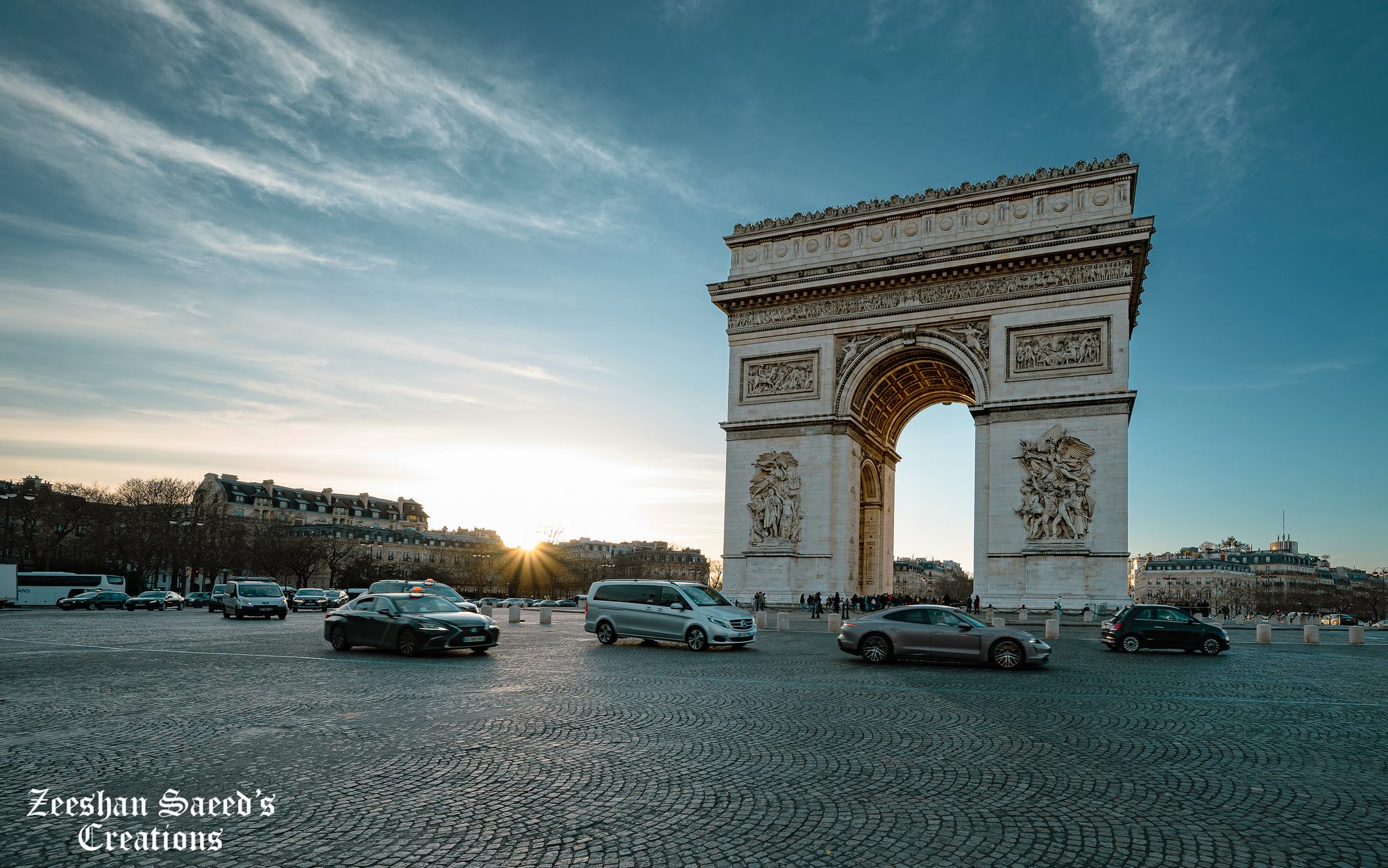 Arc de Triomphe in Paris