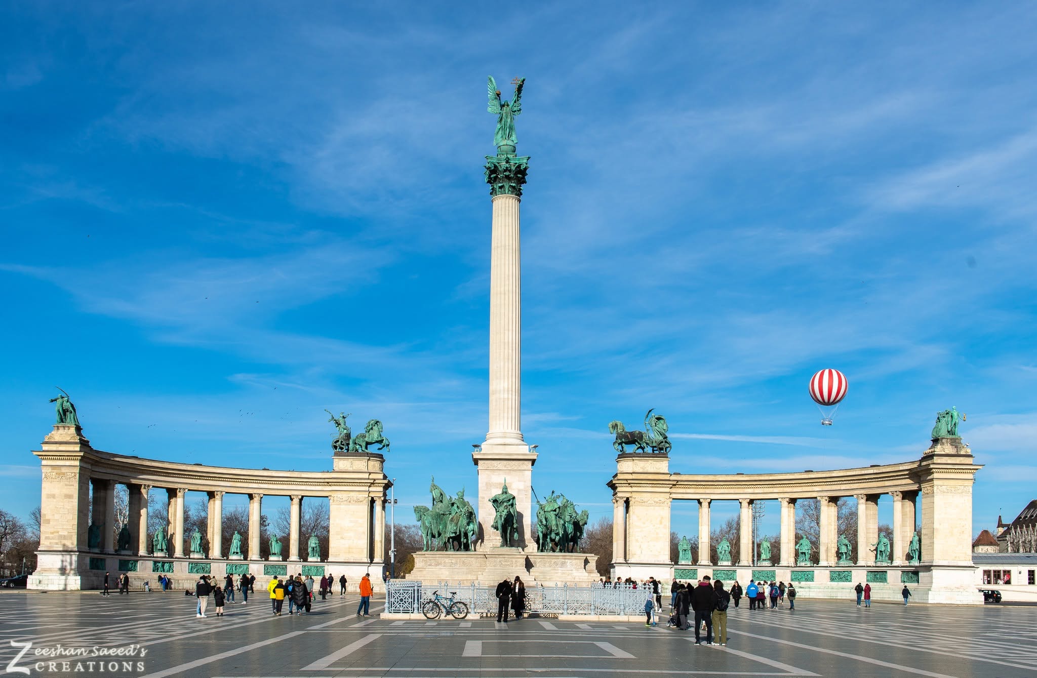 Heroes' Square in Budapest