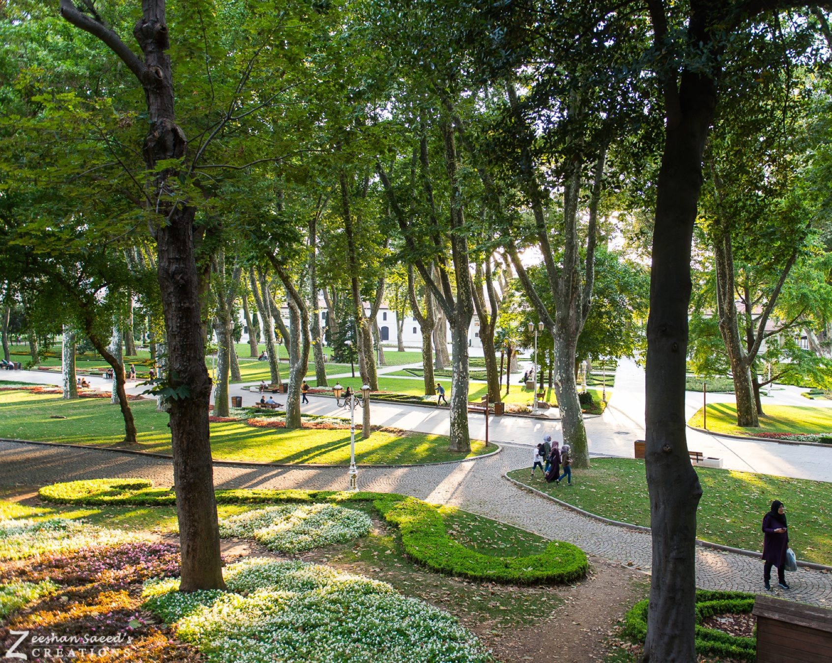 Evening light in Gülhane Park