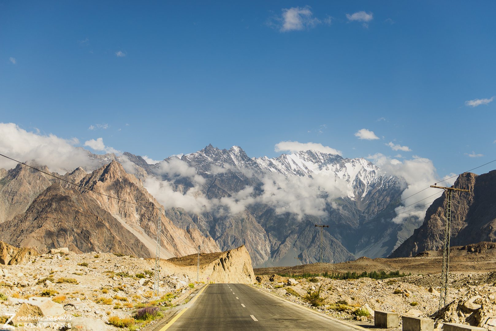 Rugged mountains of Northern Pakistan