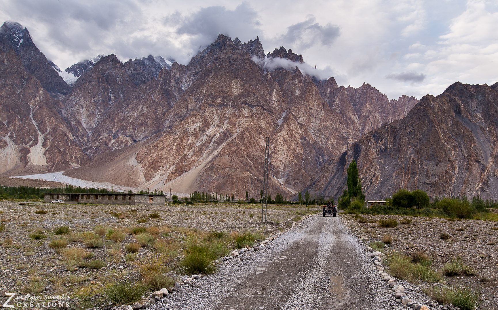 View of Passu Cones