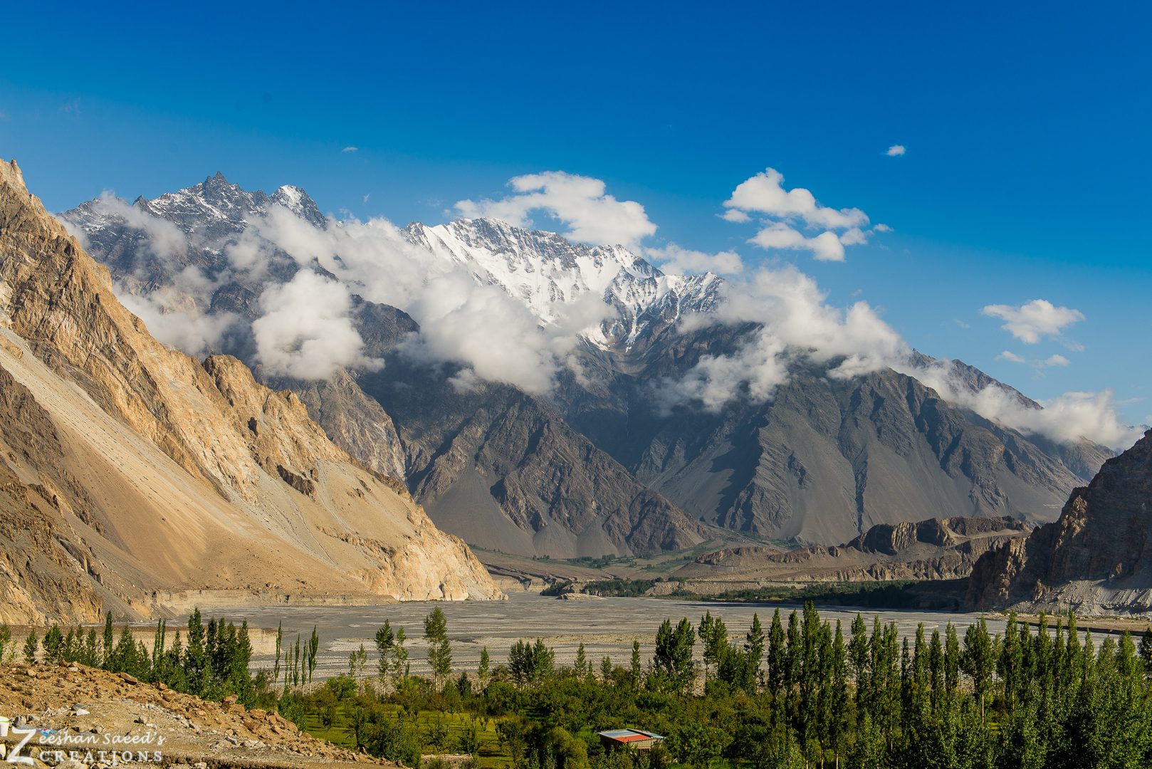 Rugged mountains of Northern Pakistan