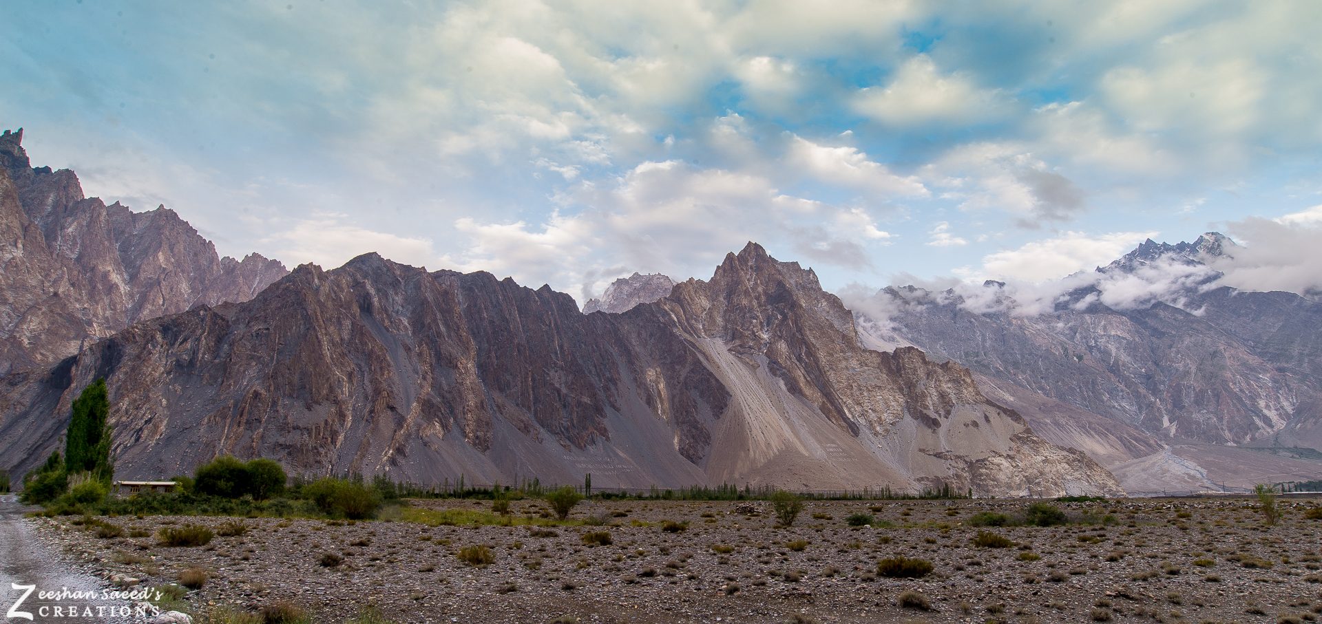Rugged mountains of Northern Pakistan