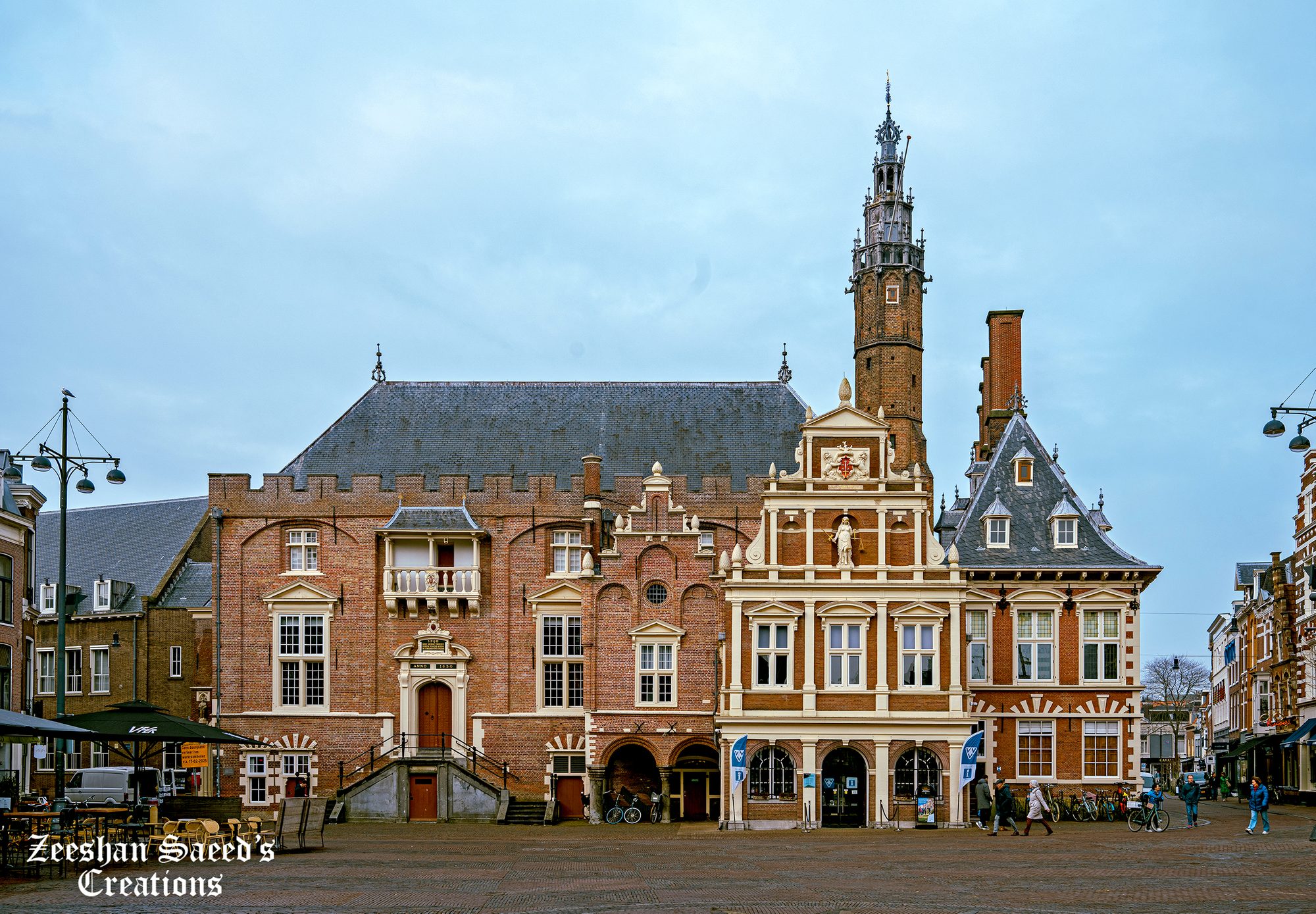 Haarlem City Hall in Haarlem Netherlands