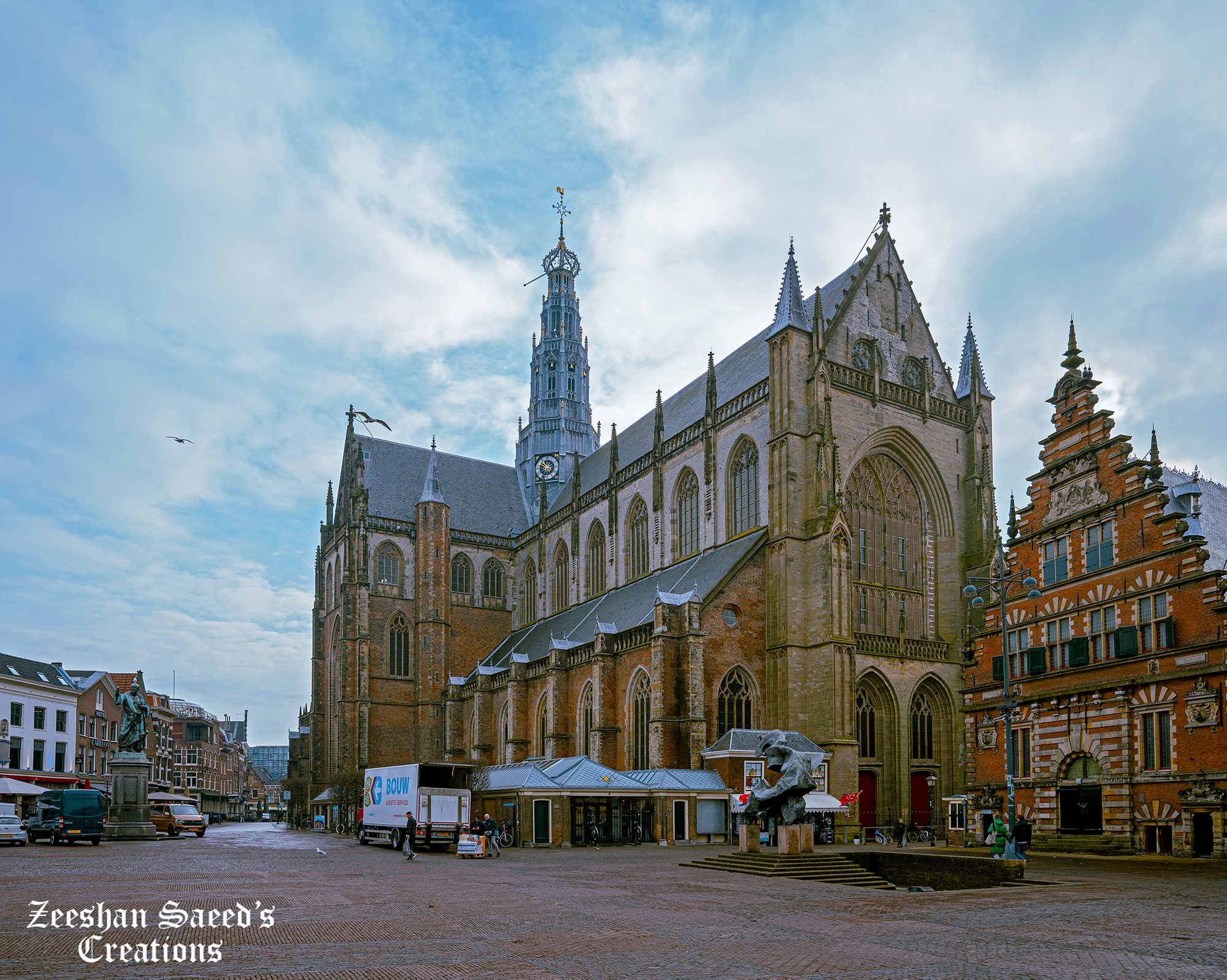 The St. Bavo Church in Haarlem