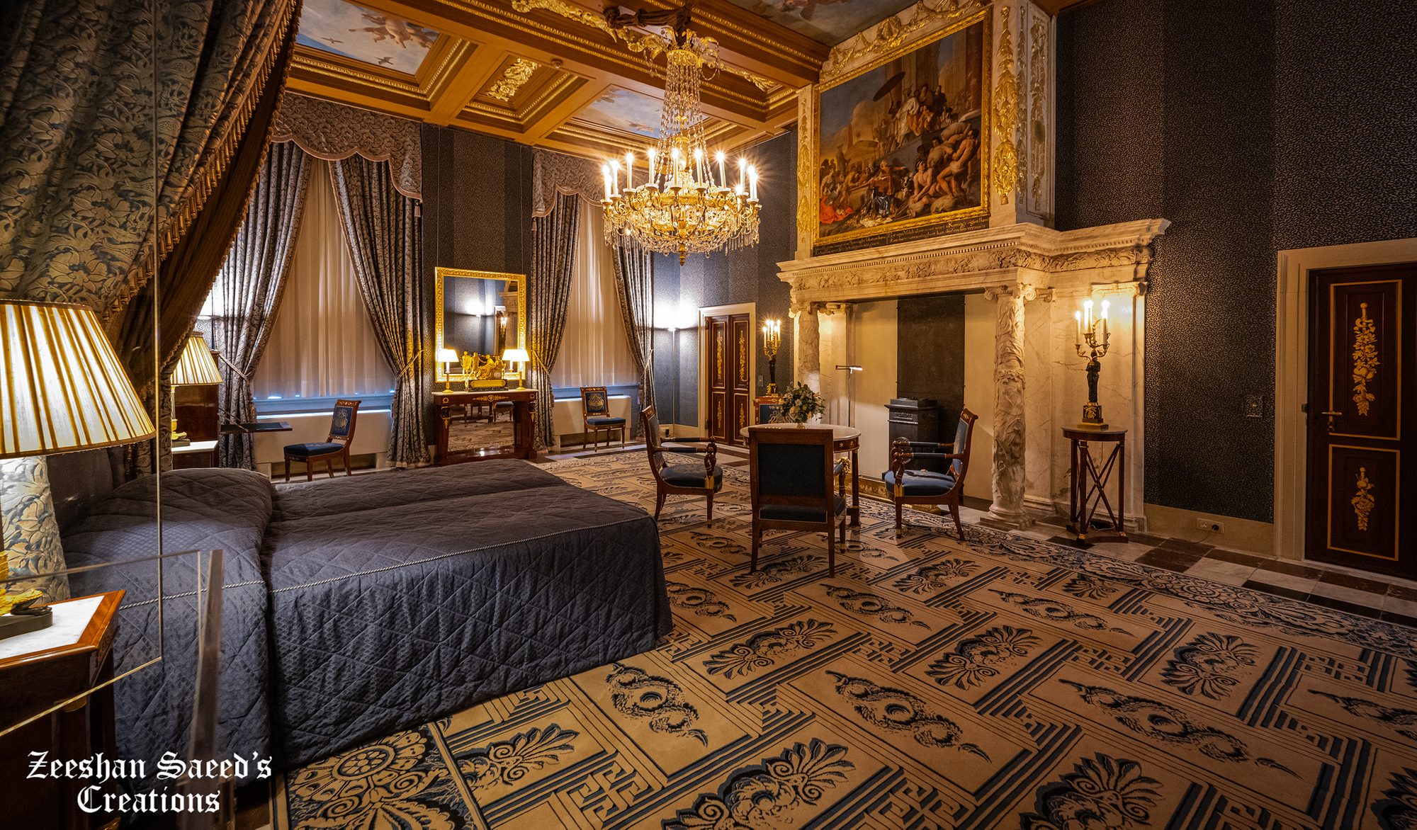 Inside Royal Palace Amsterdam