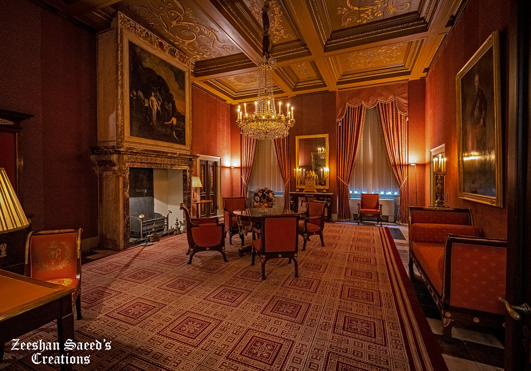 Inside Royal Palace Amsterdam