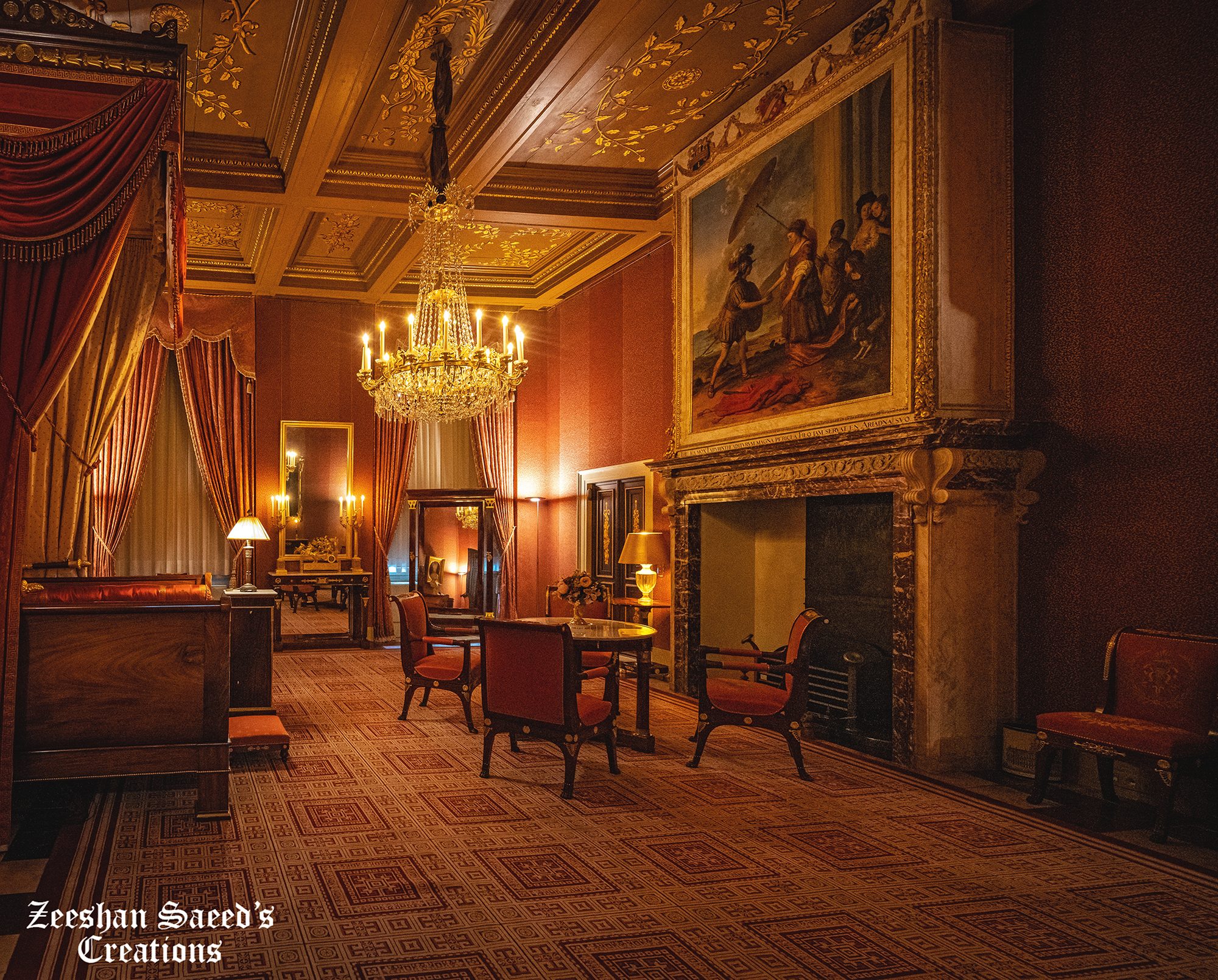 Inside Royal Palace Amsterdam