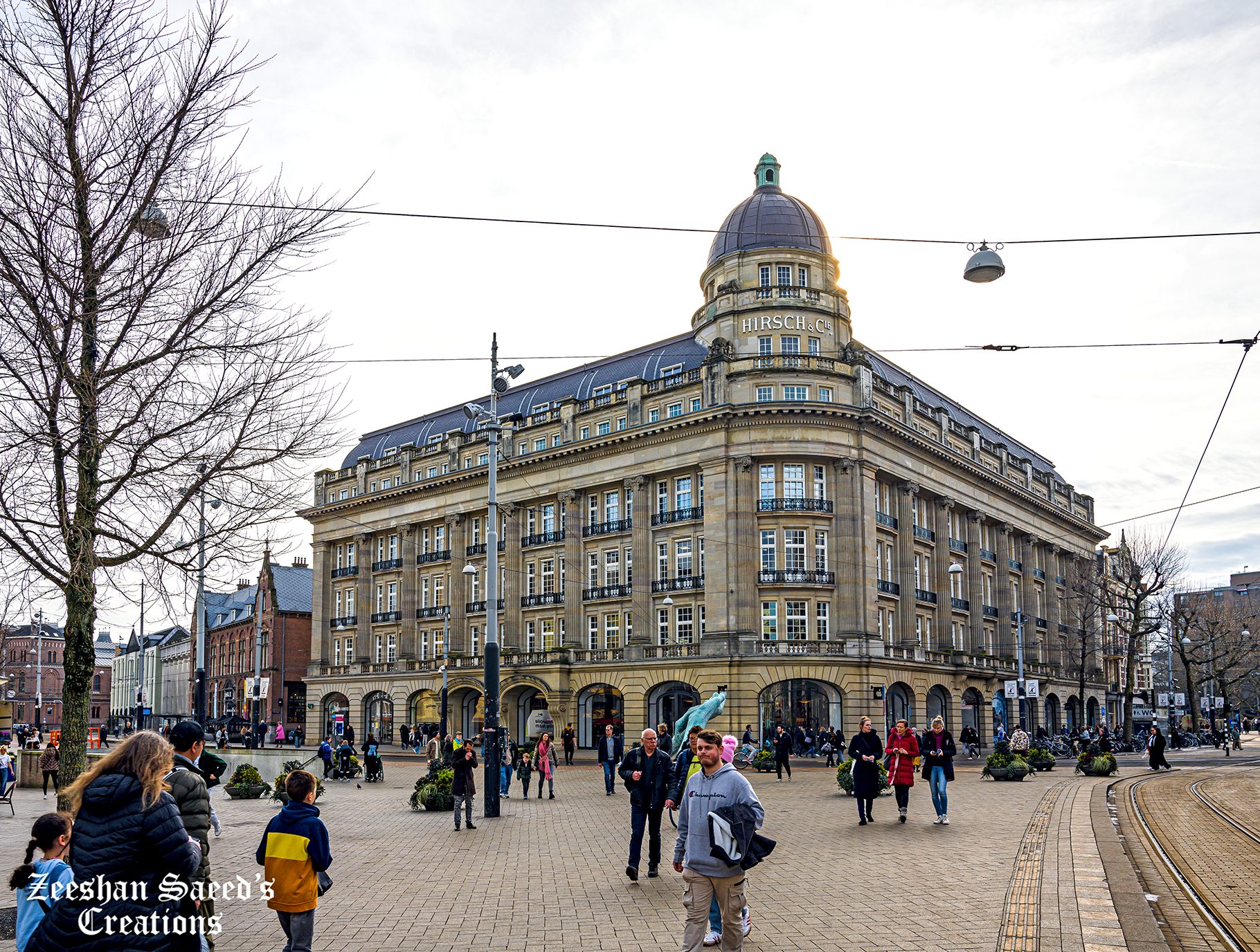 Hirsch Building at Leidseplein in Amsterdam
