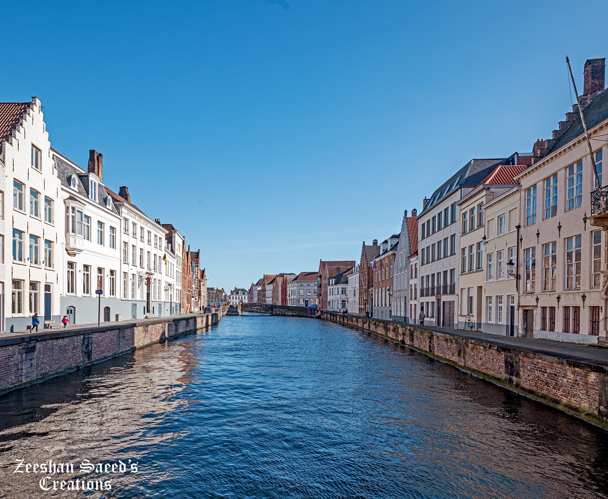 A canal in Bruges
