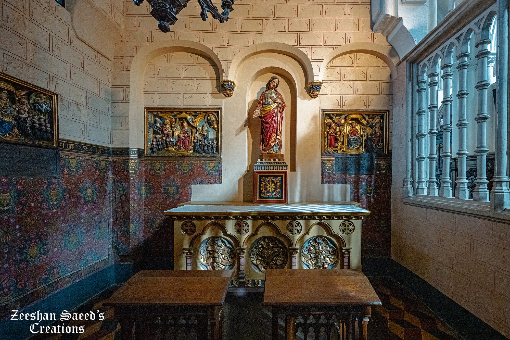 Interior of the Church of Our Lady