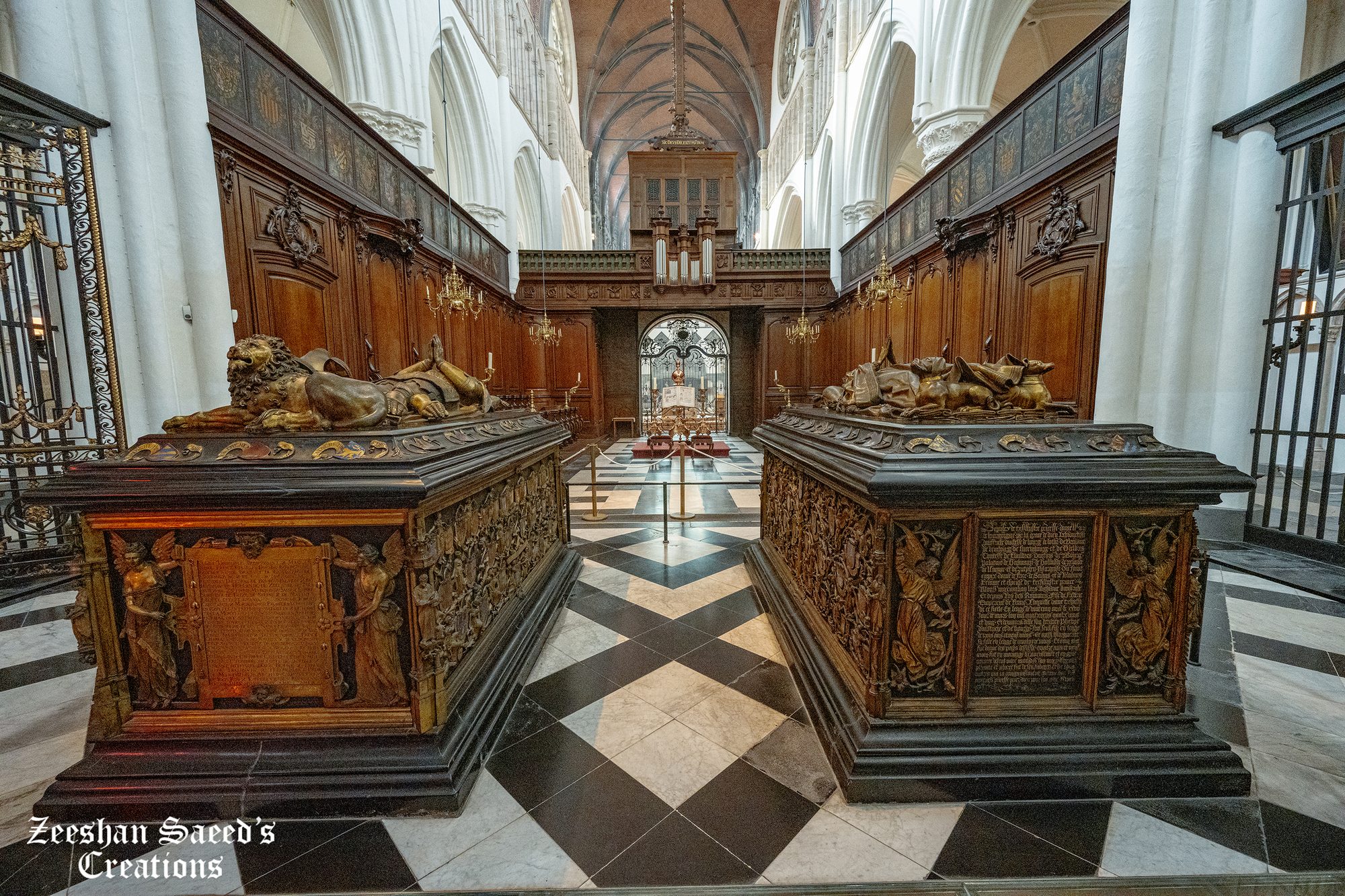 Interior of the Church of Our Lady