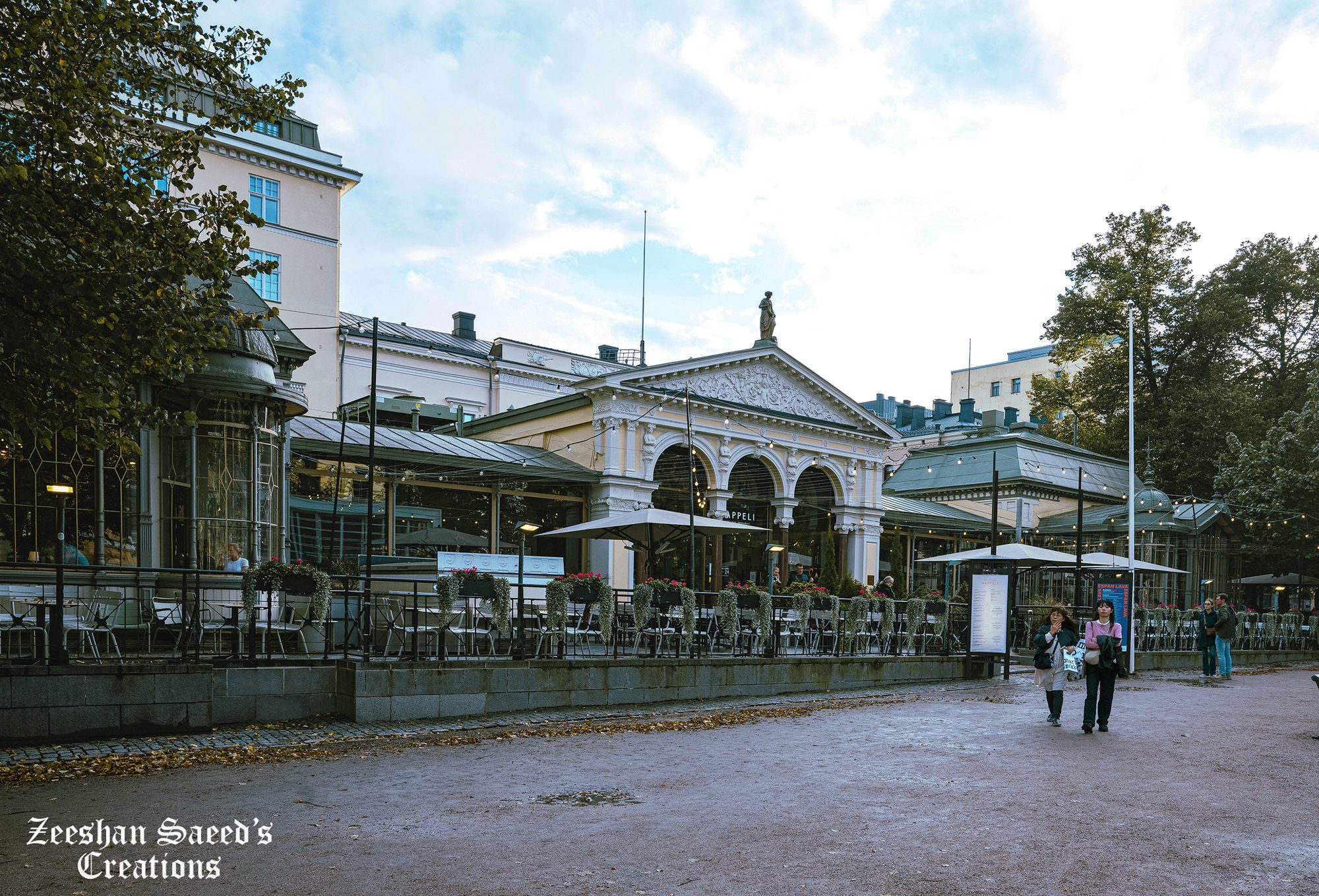 Kappeli café on the Esplanadi
