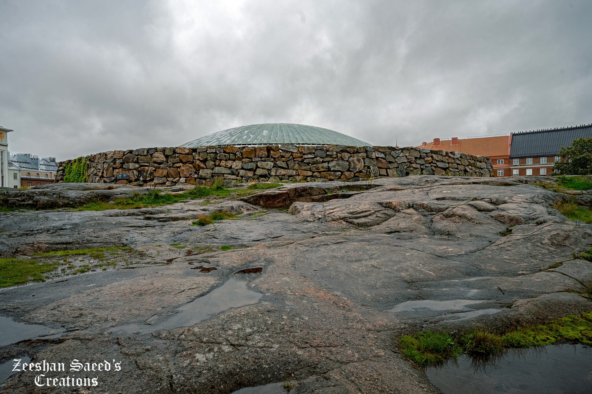 Temppeliaukio Rock Church from the outside