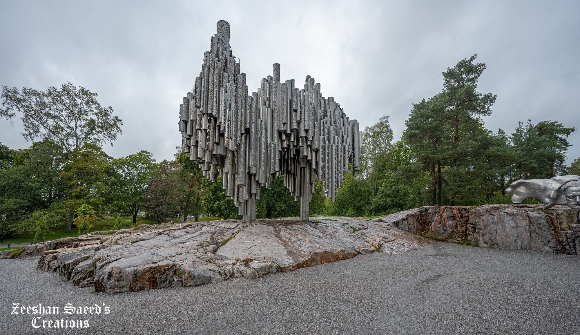 Sibelius Monument in Sibelius Park