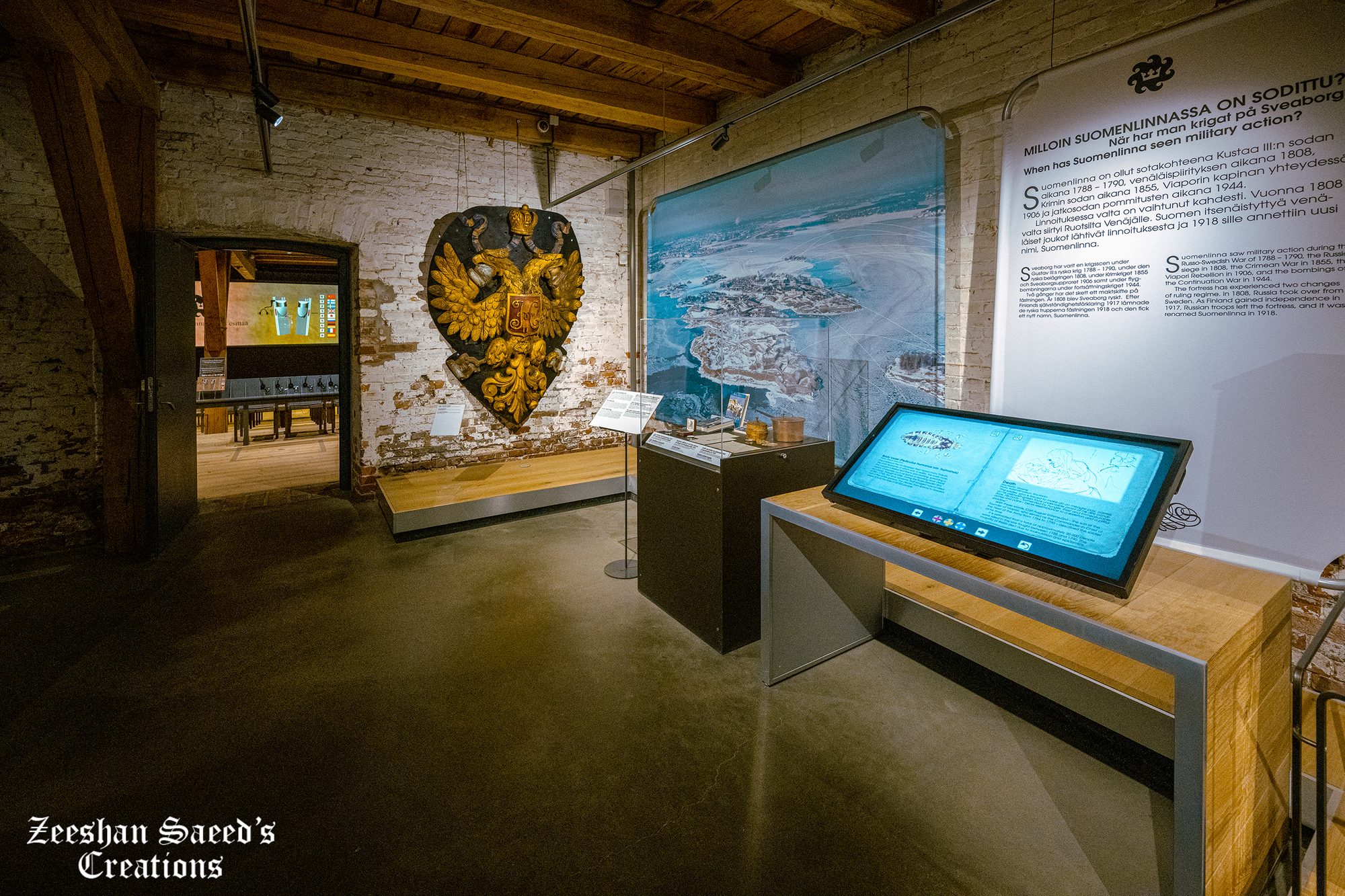 Inside the Suomenlinna Museum