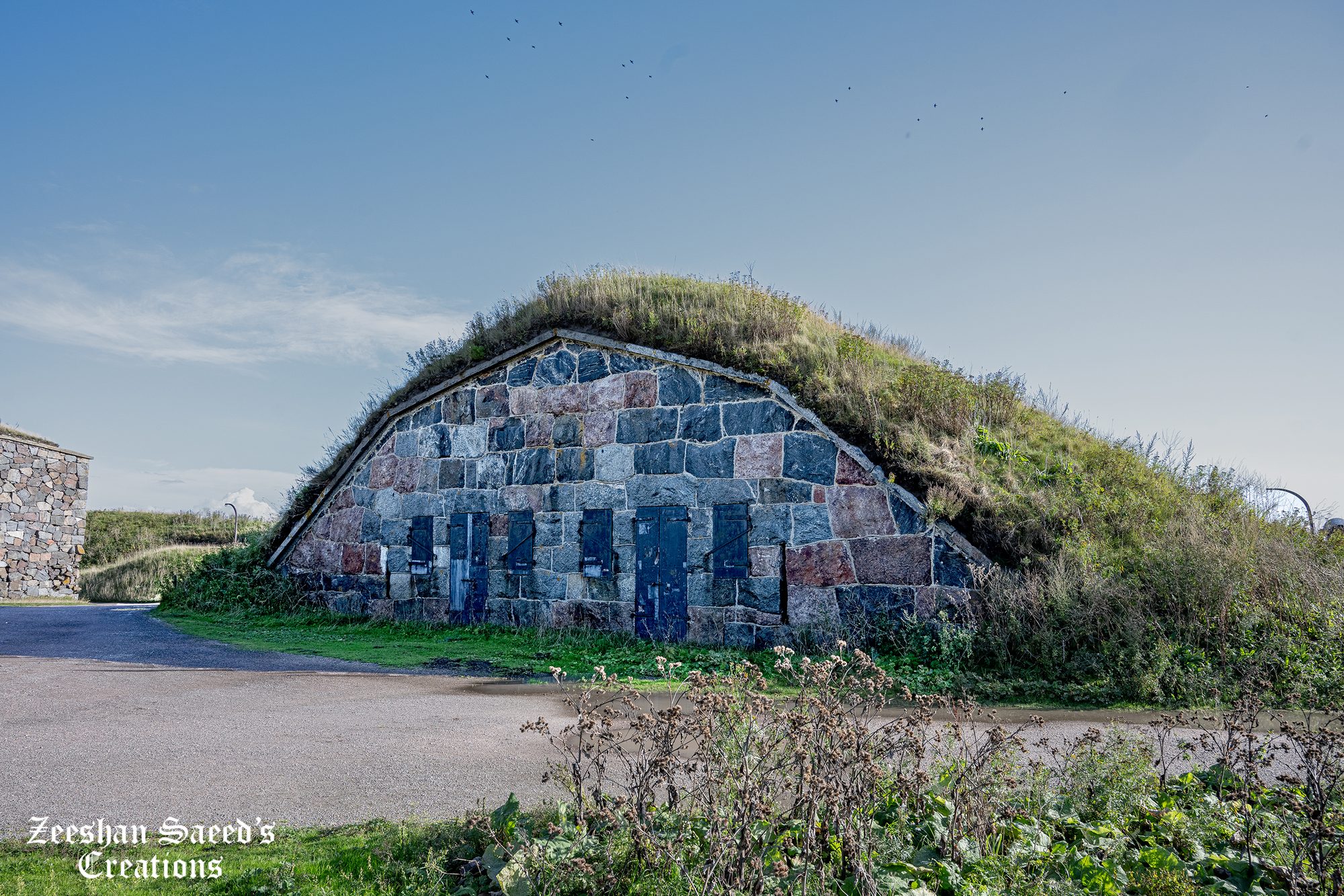 Turf-roofed stone powder magazine, Suomenlinna