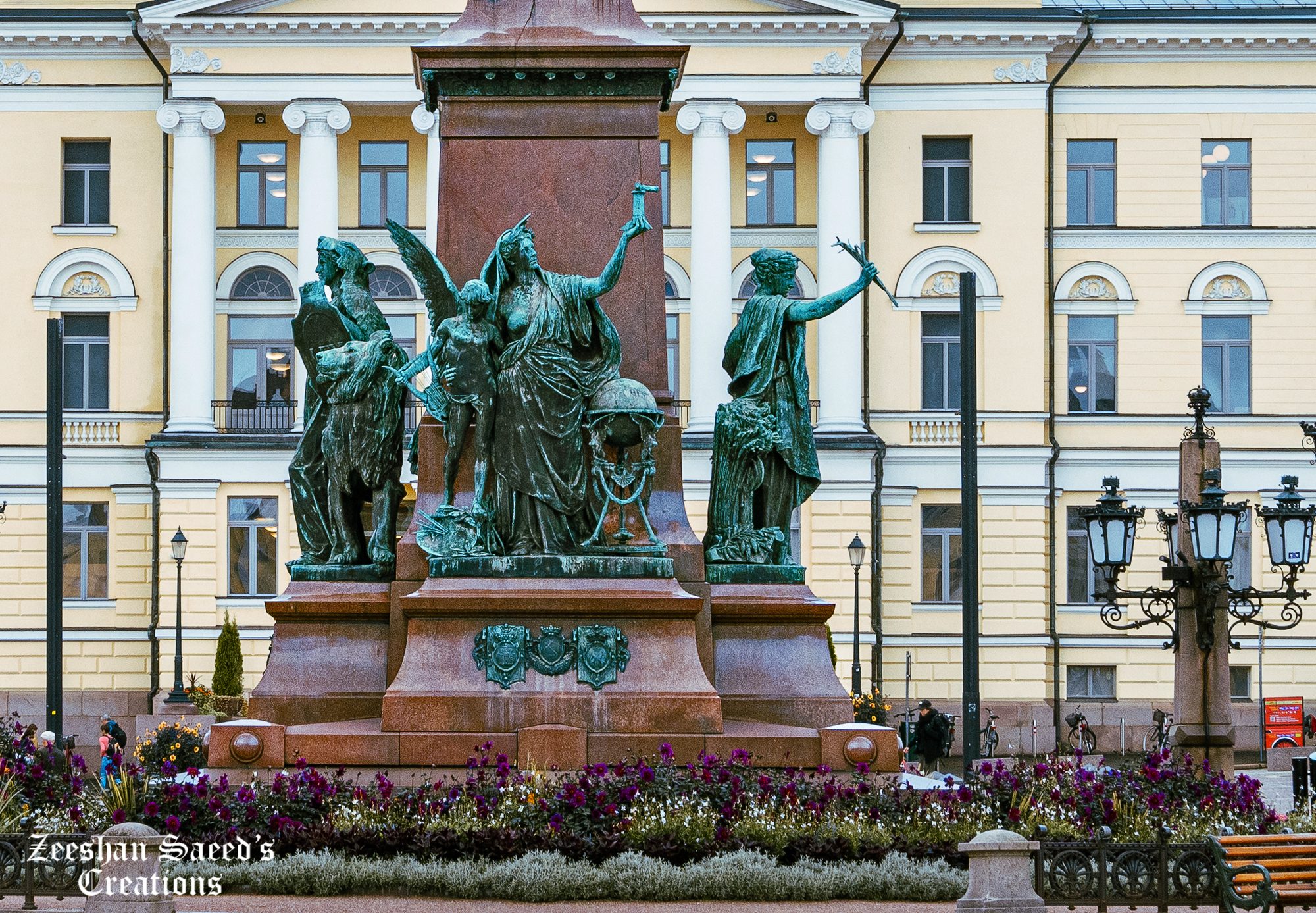 Statue of Emperor Alexander II in Senate Square
