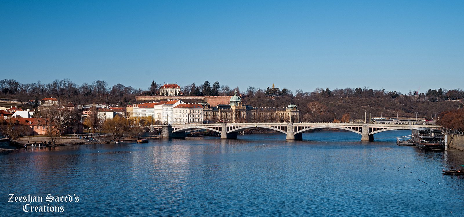 Manes Bridge across Vltava river