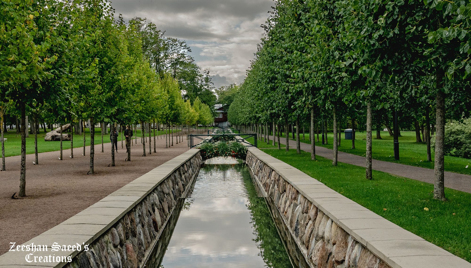 Water canal in the Kadriorg Palace garden
