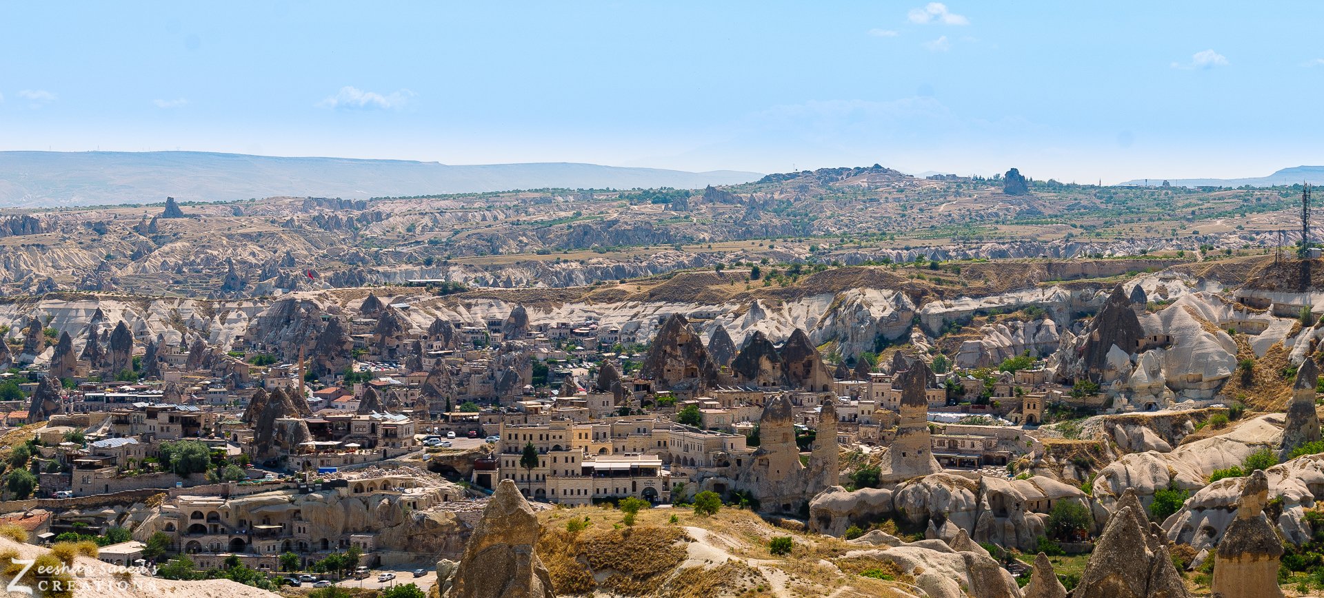 Göreme valley panorama