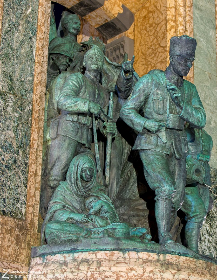 The Republic Monument in Taksim Square