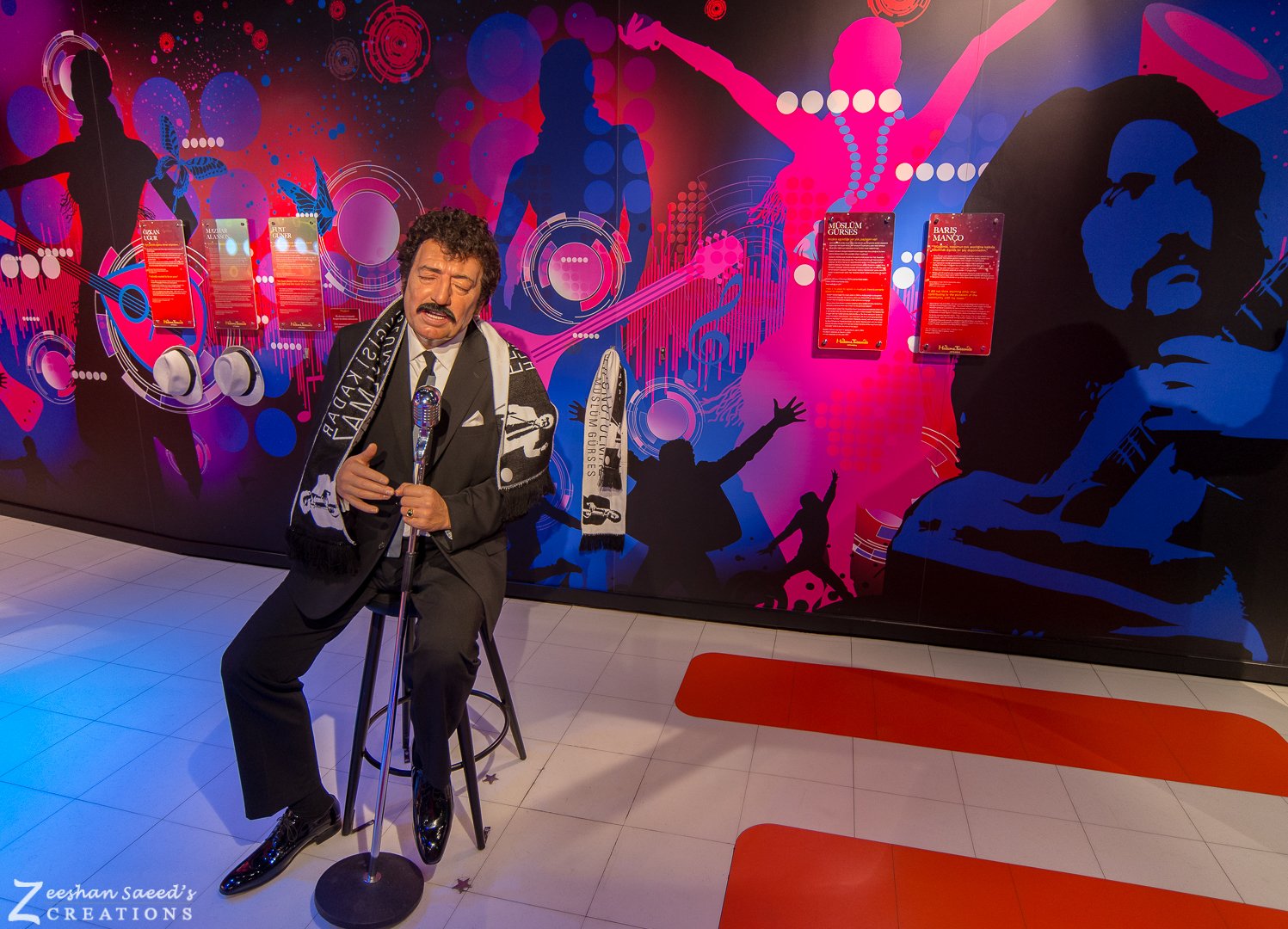Barış Manço at Madame Tussauds